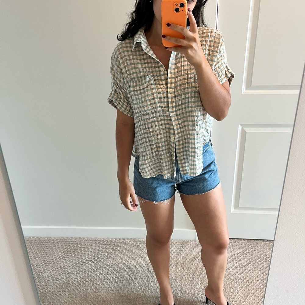 Madewell Button Down Blouse